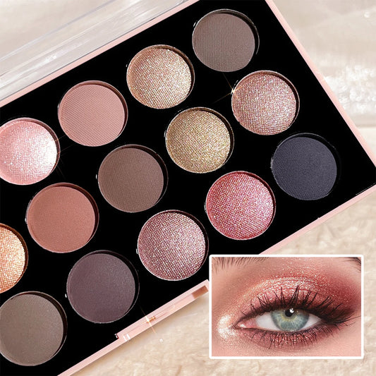 18-Color Eyeshadow PaletteHigh-Performance