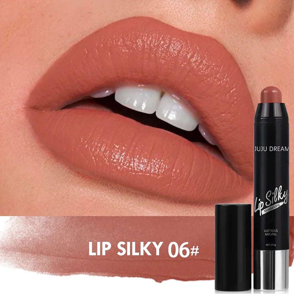 Matte 4-Color Lipstick Pen, Waterproof Long-Lasting