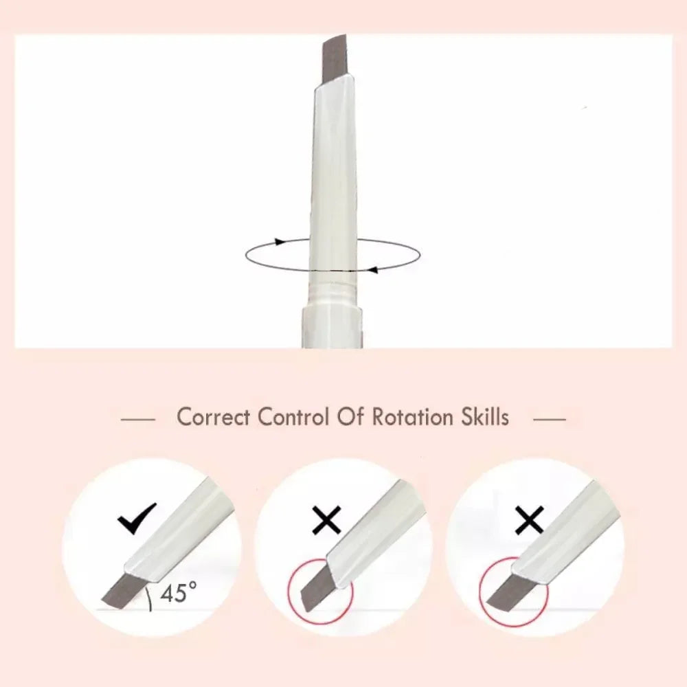 Thin-Head Double-Ended Eyebrow Pencil