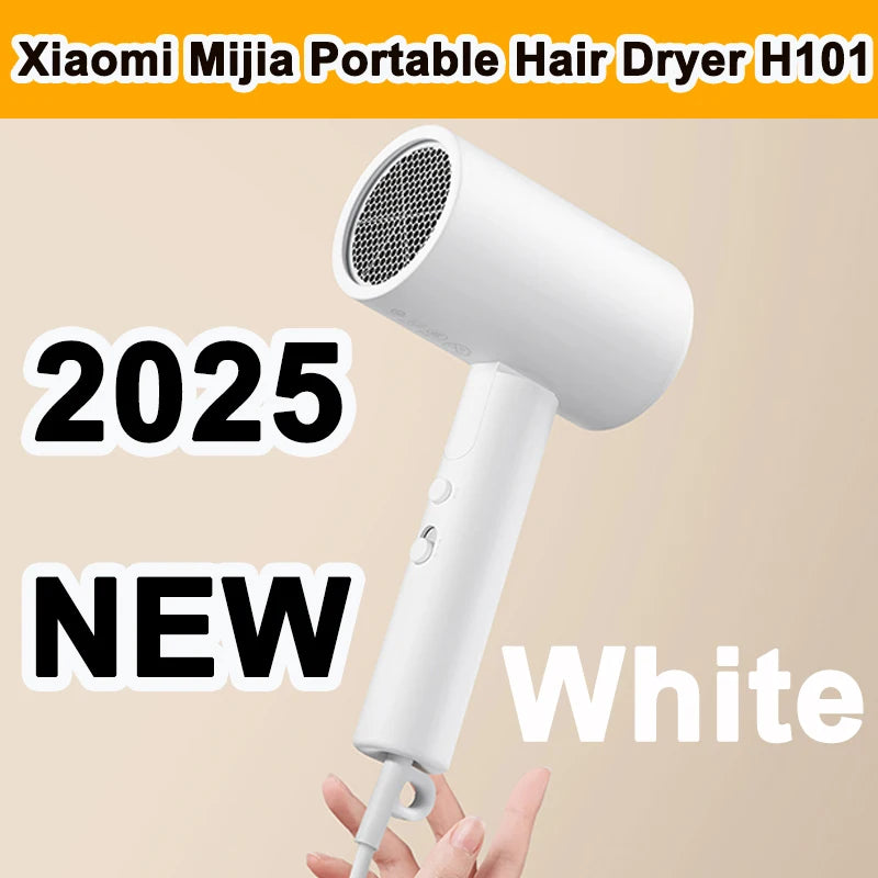 XIAOMI MIJIA Portable Anion Hair Dryer H101 Quick Dry Professinal  1600W