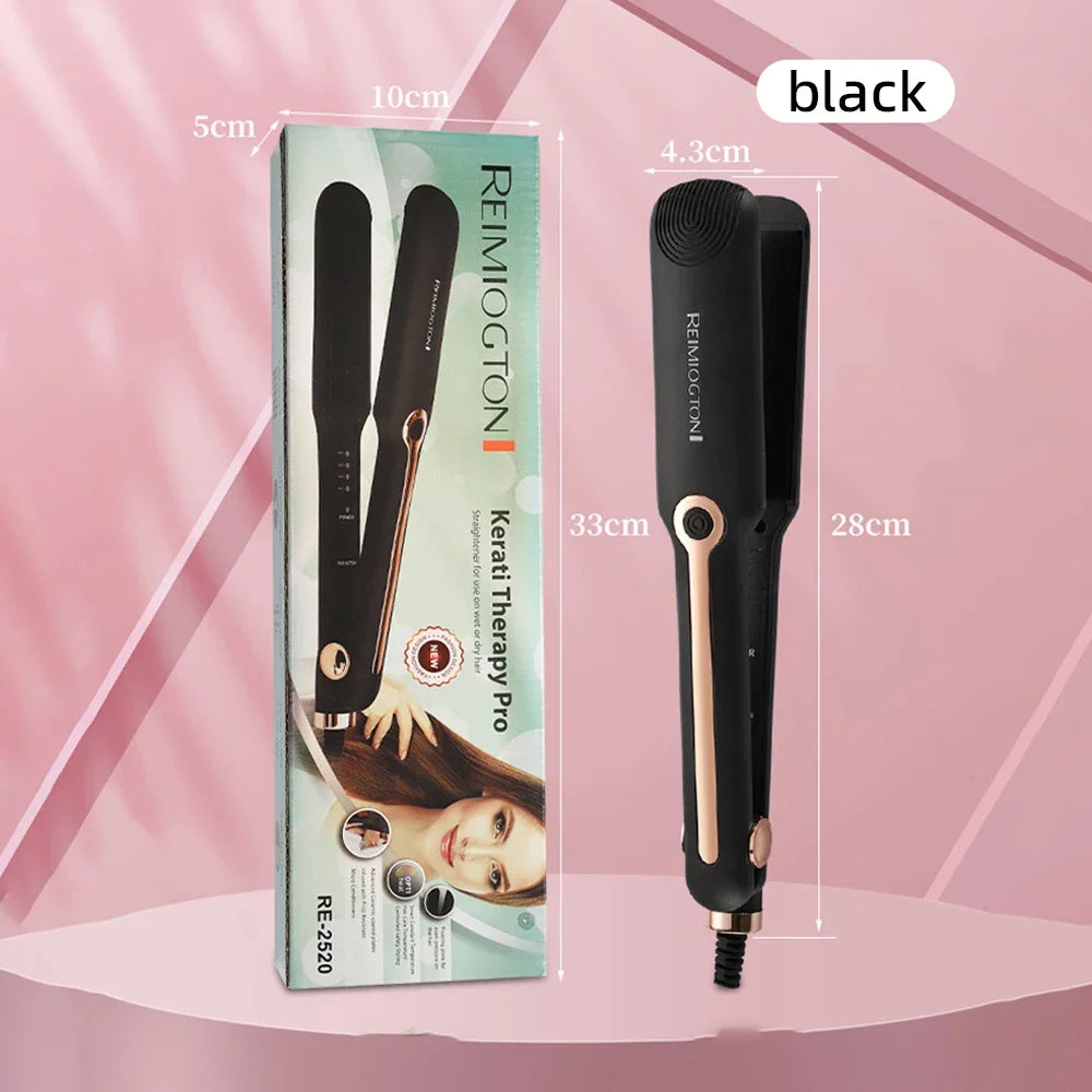 Tinsol 2-in-1 Hair Straightener Curling Iron Ceramic Plate