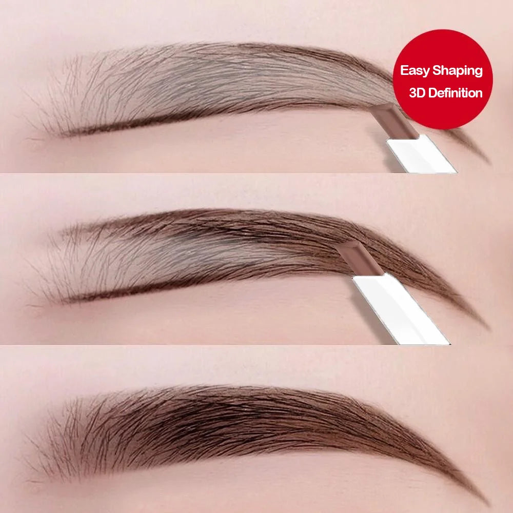 Thin-Head Double-Ended Eyebrow Pencil