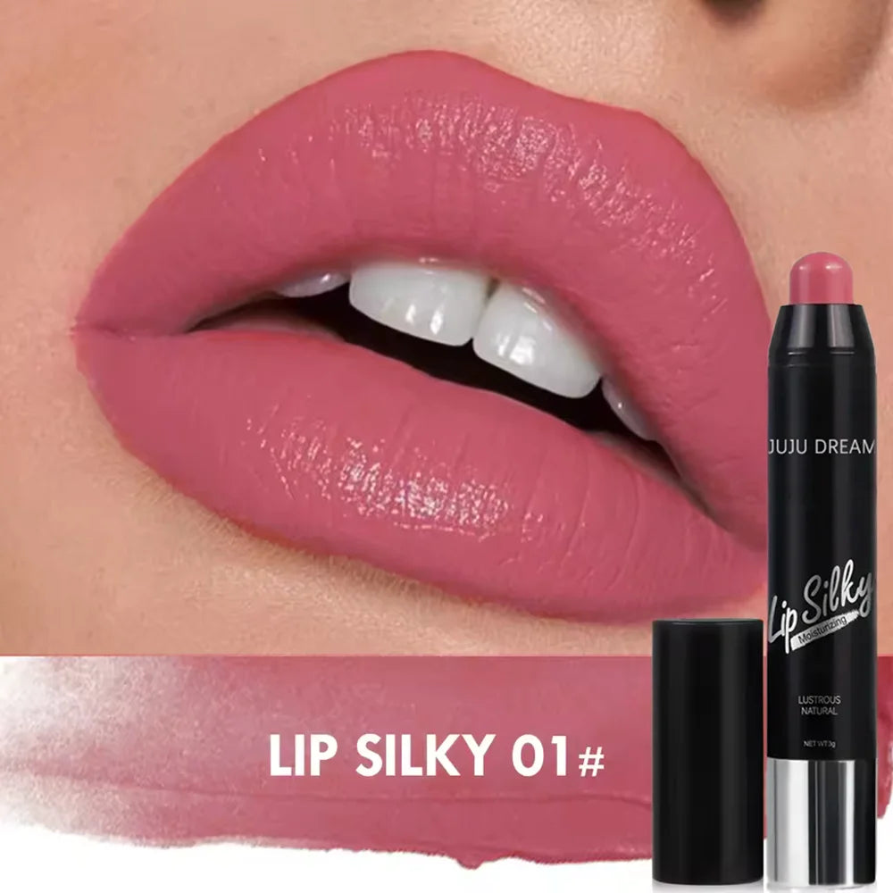 Matte 4-Color Lipstick Pen, Waterproof Long-Lasting