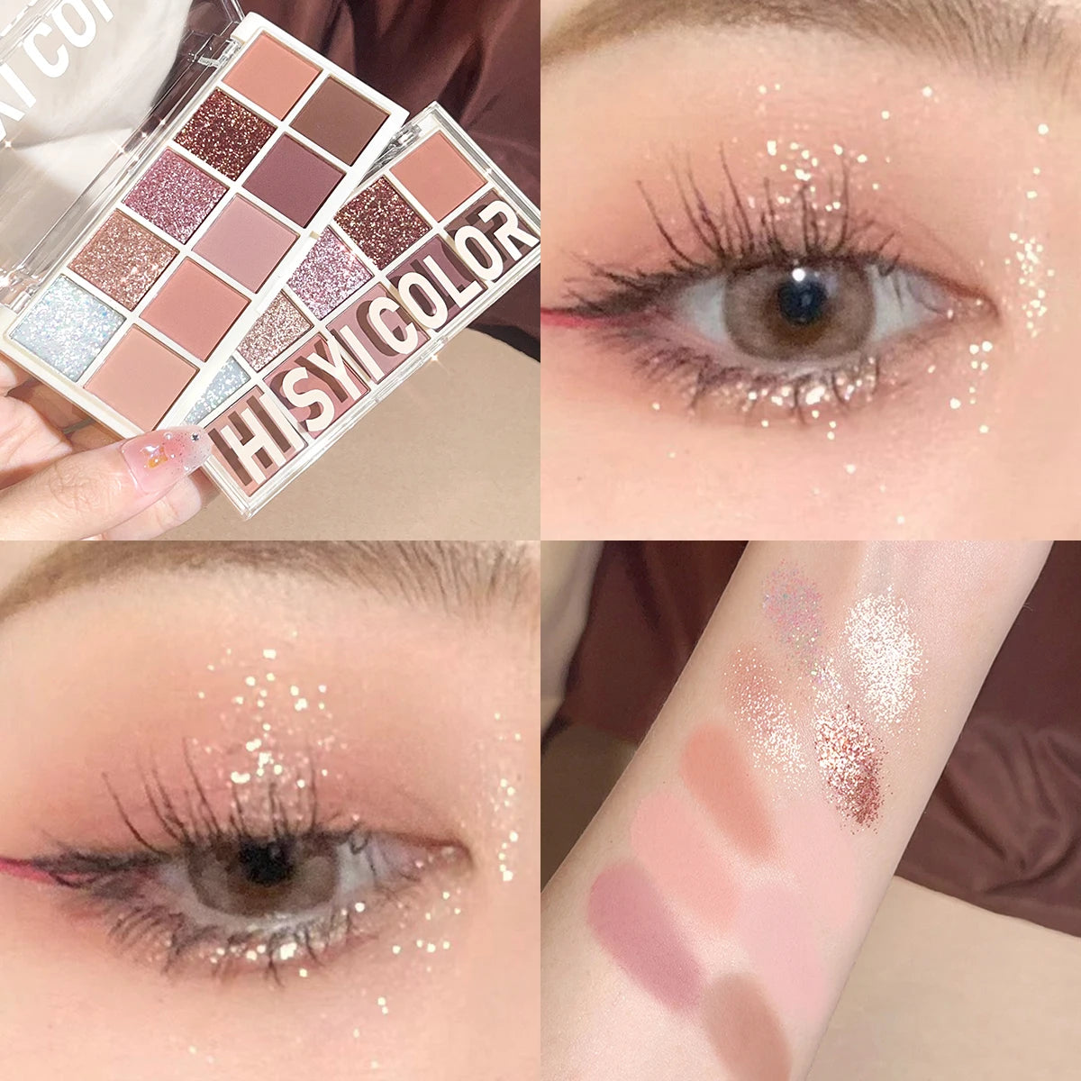 Star Rejuvenation Ten-Color Eye Shadow Pearl Matte Pink