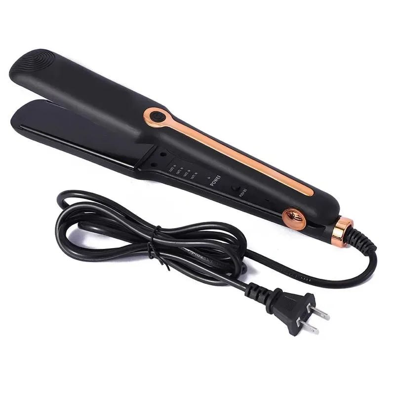 Tinsol 2-in-1 Hair Straightener Curling Iron Ceramic Plate